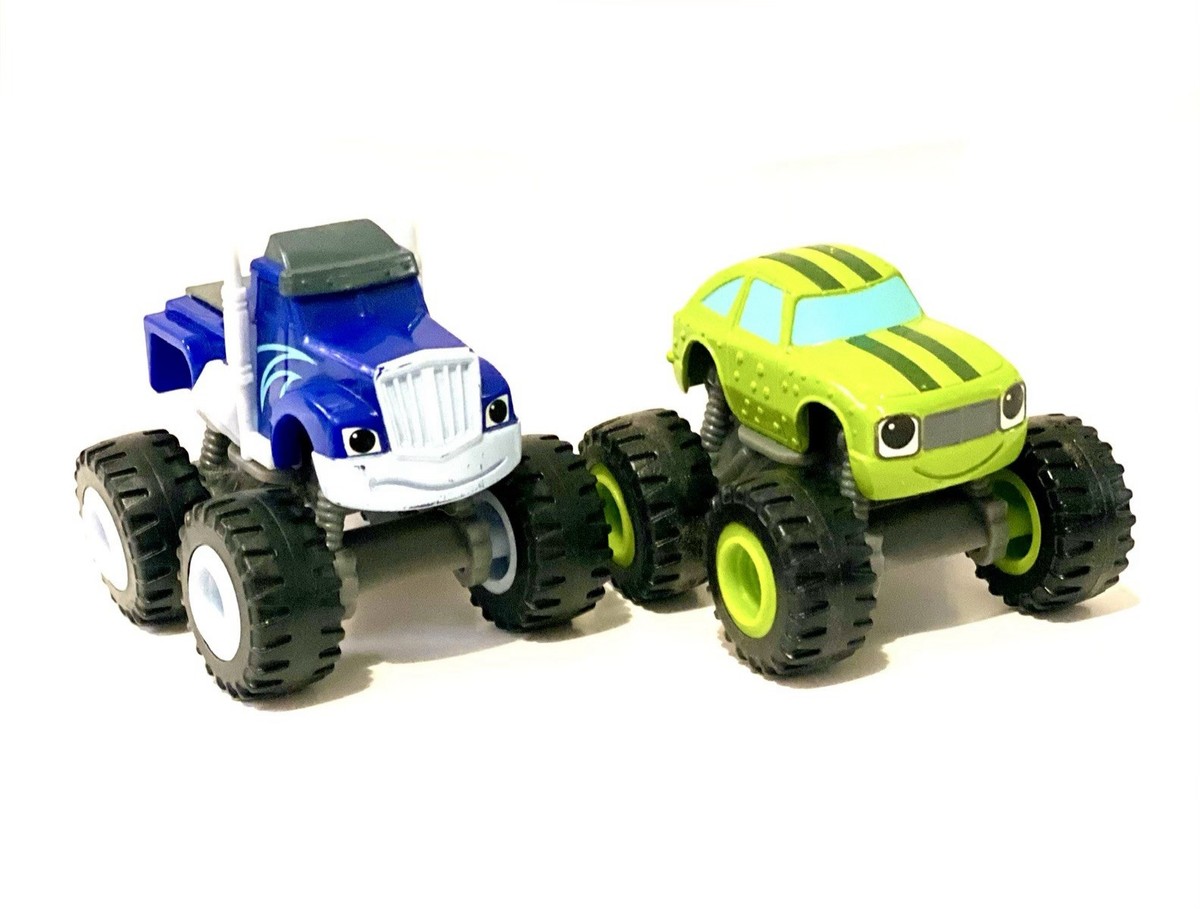 Blaze & the Monster Machines Truck Diecast Lot 4x4 Pickle