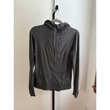 Lululemon Hooded Define Jacket Nulu / Size 10 / Graphite Grey