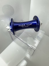 chris king &bull; R45 &bull; 20H front hub rare navy cobalt blue
