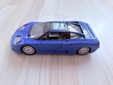 Maisto Bugatti 110 EB 1992, Blau, 1:18 Modellauto