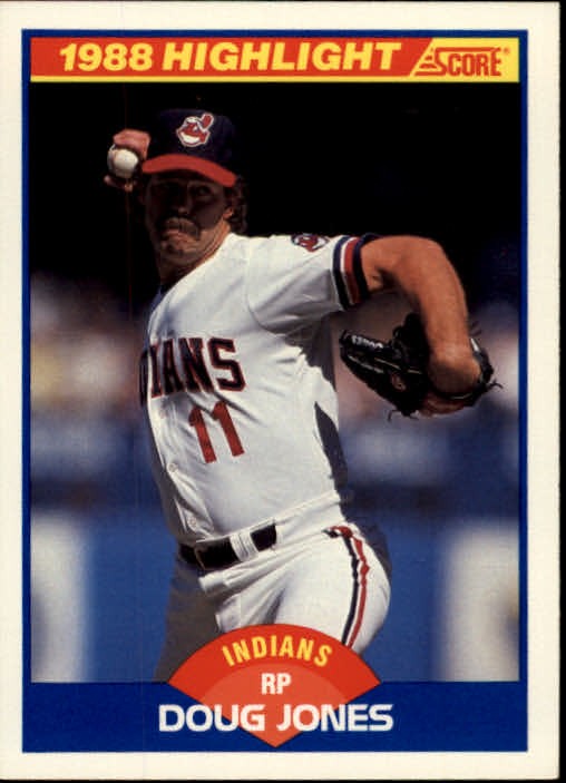 1989 Score #656 Doug Jones HL - BB