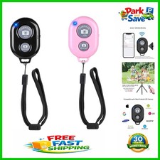 Bluetooth Camera Remote with Wrist Strap - Compatible with Multiple Smartphones