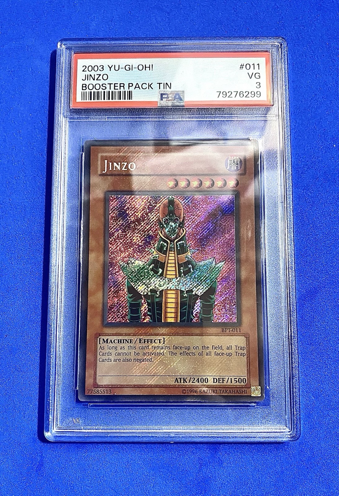 2003 Yu-Gi-Oh Jinzo BPT-011 PSA 3 Very Good Fast Shipping