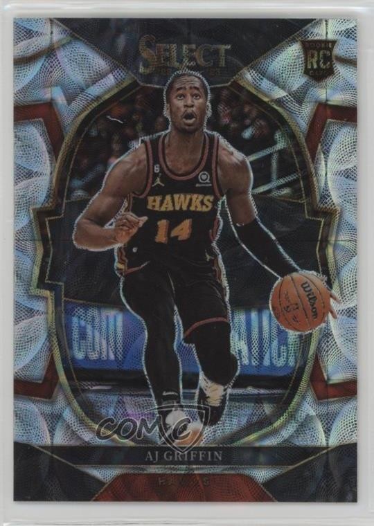 2022-23 Panini Select Concourse Scope Prizm AJ Griffin #88 0q3