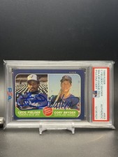 1986 Fleer ML Prospects Cecil Fielder Cory Snyder #653 Dual Auto PSA Authentic