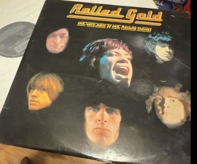 Rolling Stones Rolled Gold UK 1st Press Black Label Decca ROST 1/2 EX Vinyl