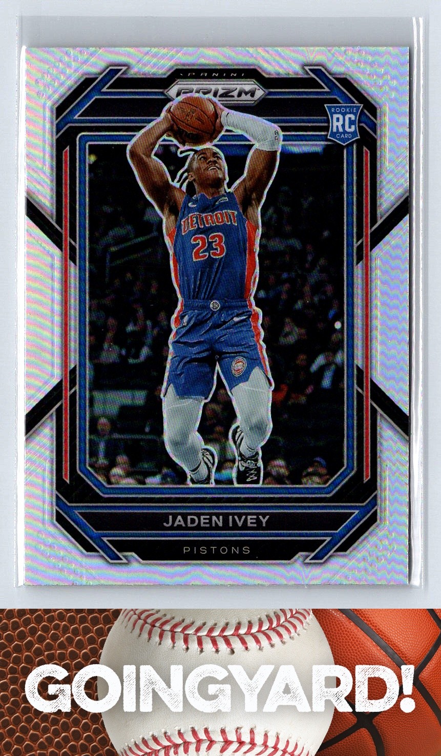 2022-23 Panini Prizm Prizms Silver #256 Jaden Ivey