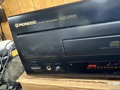 Pioneer CLD-D703 Laserdisc Player with Stereo Audio/Video Outputs
