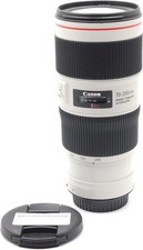 Canon EF 70-200mm f/4L IS USM Lens EF70-20040LIS w/ Hood Case