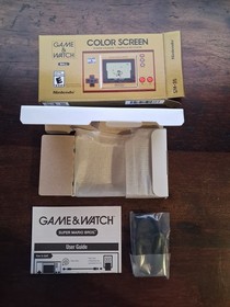 Game and Watch Super Mario Bros - CIB with Stand