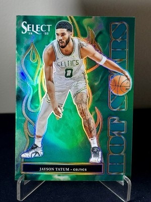 2024-25 Select Hot Stars Prizm Jason Tatum Green Prizm Color Match!