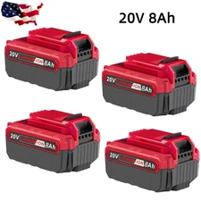 20 Volt 8.0Ah 20V MAX Lithium-ion Battery for Porter Cable PCC685L PCC680L Pack