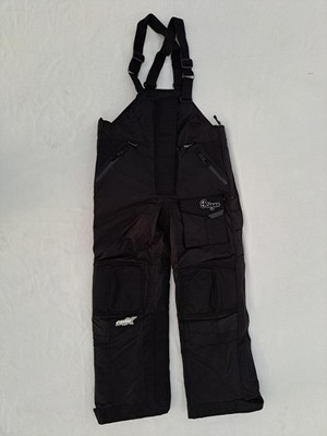 Castle X Racewear Black Snowmobile Rizer Bibs Winter Snowpants Women's Medium