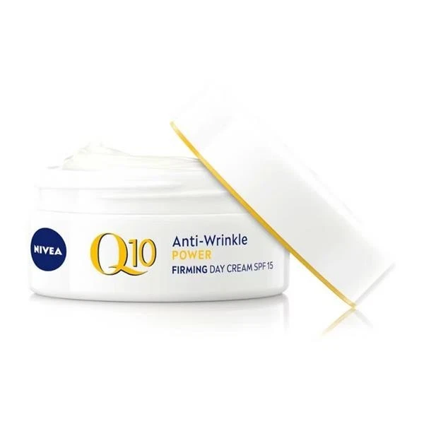 NIVEA Q10 Power Anti-Wrinkle Firming Day Cream SPF15 50ml Skincare - Image 3 of 4