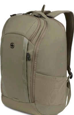 SWISSGEAR 16in Laptop Travel Backpack Trolley Sleeve, Olive Green - Main Image