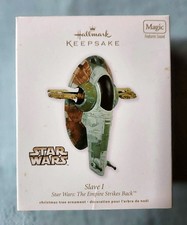 2011 HALLMARK KEEPSAKE STAR WARS SLAVE 1 ORNAMENT BOBA FETT EMPIRE STRIKES BACK