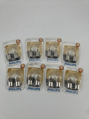 16x Philips 1156 Miniature Bulb Lamp Lot - GM 9417866 BA15s Base 12.8V 27W 1073