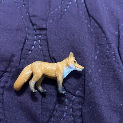 Red Fox Wildlife Toy Figure Animal Figurine 2008 3.5'' By Safari ltd