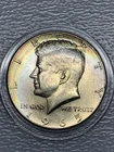 1965 Kennedy Half Dollar - 40% Silver - Natural Toned !!!