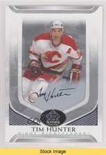 2020 Upper Deck SP Signature Edition Legends Silver Script Tim Hunter READ 8tn