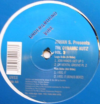 Johan S. Presents The Dynamic Kutz Vol. 3 12'' Vinyl Schallplatte 012