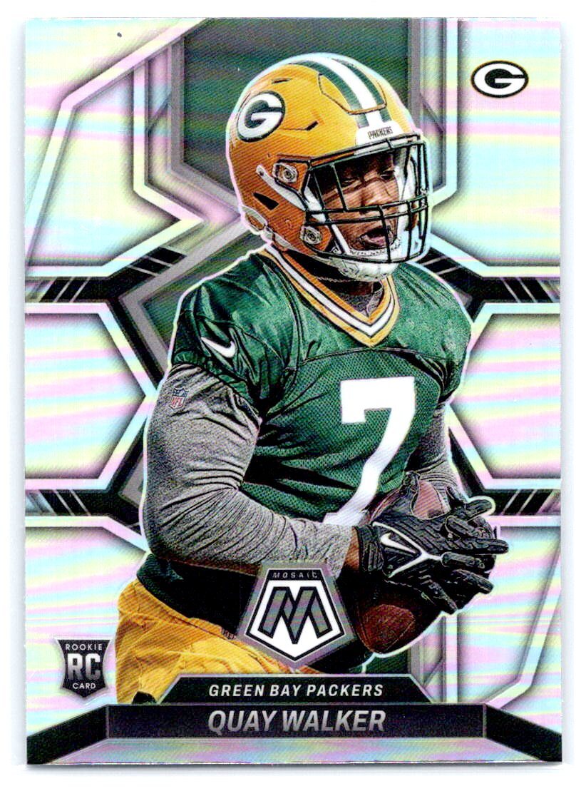 2022 Panini Mosaic #372 Quay Walker Silver