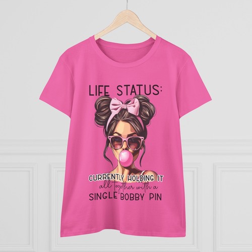 Camiseta Bubblegum Girl Peso Medio Linda Gráfica Algodón Camiseta para Mujer Moda Regalo - Imagen 28 de 33