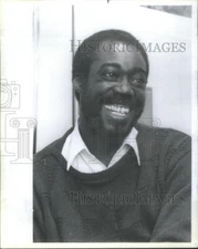 1983 Press Photo Charles Fuller, Pulitzer Prize Winning Playwright - RSC14029