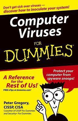 Computer Viruses for Dummies by Peter Gregory (2004, Trade Paperback)