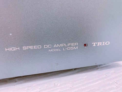 Par Amplificador Potencia Trio L-05M Funcionamiento Confirmado Buen Estado Desde Japón - Imagen 5 de 8
