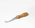 Bent Gouge Stryi Sweep 5 Chisel for Relief Carving Woodworking Chisels Tools