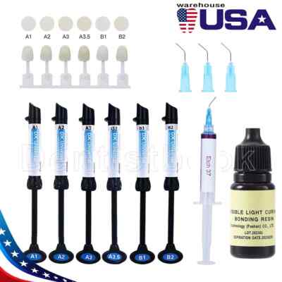 Dental Resina Fotopolimerizable Esmalte Dentinario /Adhesivo Visible /37% Ácido