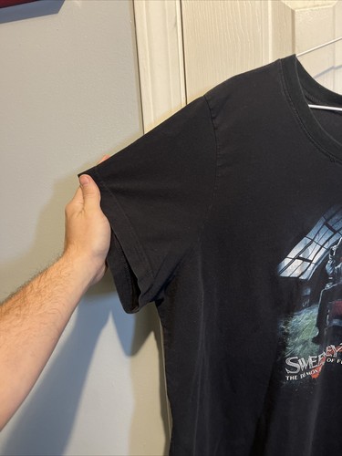 2008 Sweeney Todd Movie Promo T-Shirt Johnny Depp Demon Barber Fleet Men's XL - Picture 6 of 9
