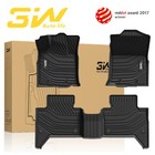 3W Floor Mats For 2016-2024 Toyota Tacoma (Double Cab & Automatic) Car Liners