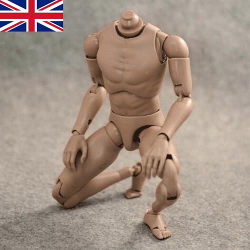 1/6 Scale Seamless Narrow Shoulder 12" Figure Male Body Action Figure Model B001 1/6 Scale Seamless Narrow Shoulder 12" Figure Male Body Action Figure Model B001