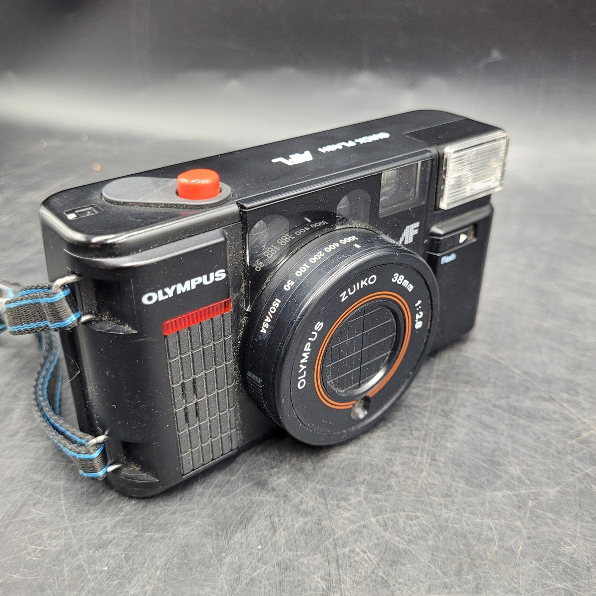 Vintage Olympus Quick Flash AFL Zuiko 38mm Lens Film Camera | eBay