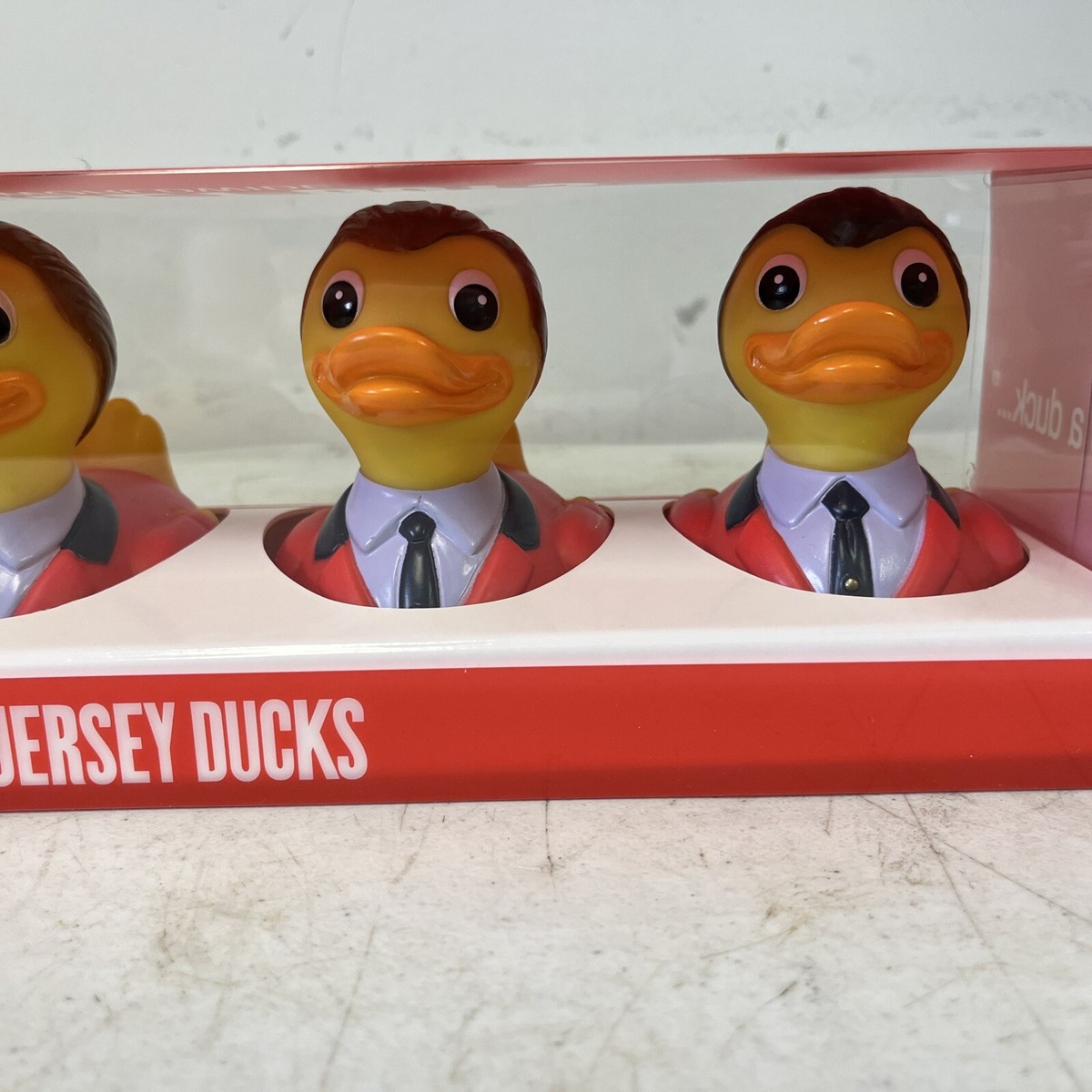 Jersey Boys Celebriducks Rubber Ducks Set 2013 1st Edition