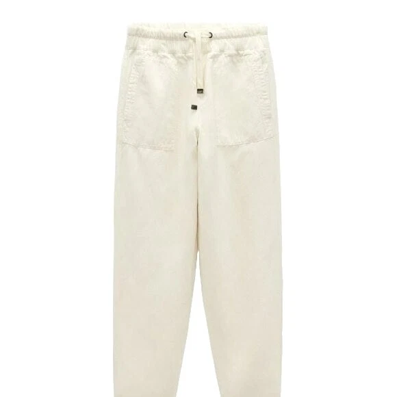 Zara Linen Pants for Women
