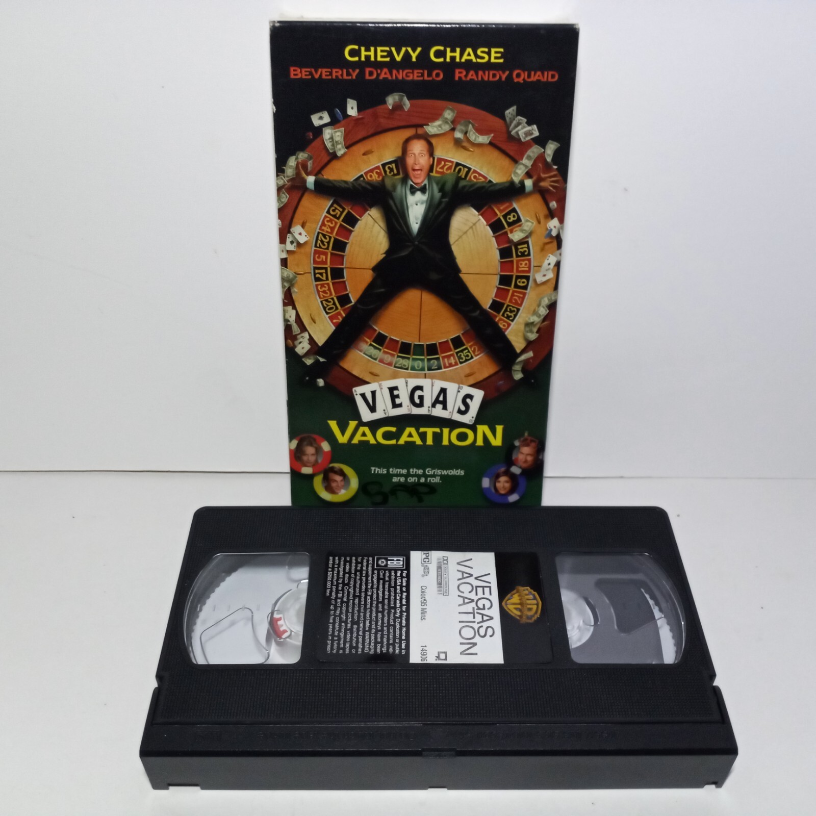National Lampoon’s Vegas Vacation (VHS, 1997) Chevy Chase Comedy