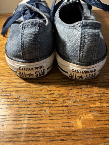 Women's blue canvas Converse All Star low top 545029F, size 7 - Picture 3 of 7