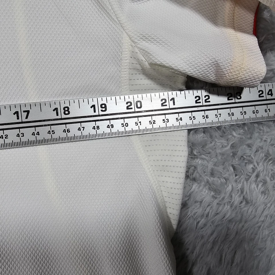 Craft Bicycle Jersey Shirt Men XL White Vertical Runner L1 Ventilation Hudson OH - Image 3 of 4