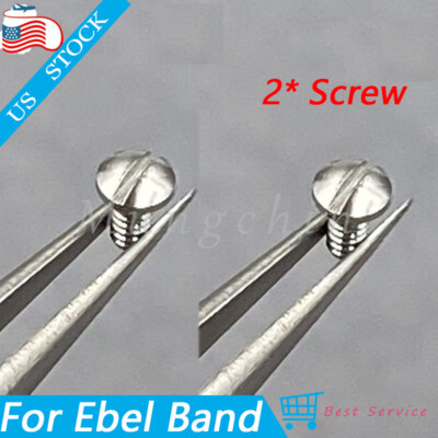 Ebel Band Screw to Case Head 2.6*2.4*1.4mm Bracelet Screw to Case Wave Sport *2