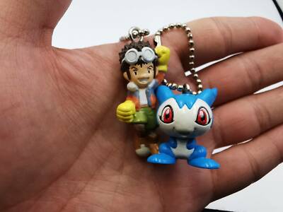 Daisuke Veemon Digimon Adventure 02 Japan Anime Figure Keychain JQ