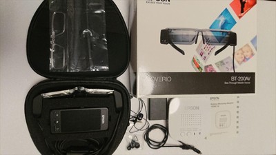Used Epson Moverio Bt 0av Smart Glass Mirroring Adapter Set Free Shipping Ebay