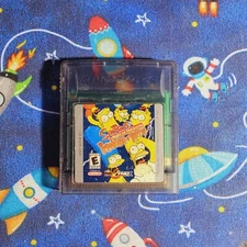 Simpsons: Night of the Living Treehouse of Horror (Game Boy Color, 1999)- Auth.