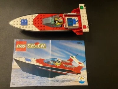 Verkaufe Lego Set 4002 Rennboot Riptide Racer - Bild 1 von 4