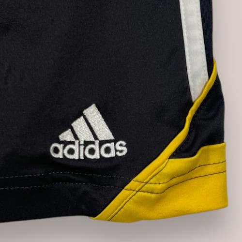 Adidas ClimaLite Active Gray Athletic Shorts Three Stripes Boys Sz L 14/16 - Picture 2 of 9