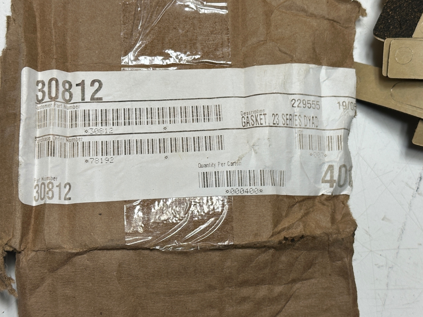400x Pack Lot Amesbury Truth 30812 Gasket for Commercial 23 Series ...