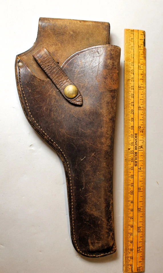 Antique or Vintage Red Head Brand 206 DBS Right Hand Pistol Holster - Image 4 of 4