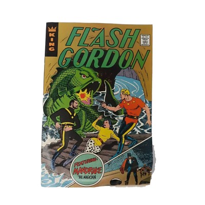 King Flash Gordon Featuring Mandrake The Magician 1977 Comic 